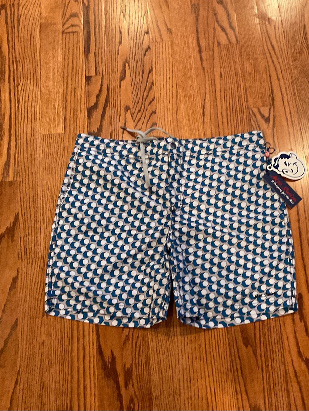 Men's Mr Swim Swim Trunks with Drawstring